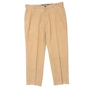 Brooks Brothers Pants Mens W38 L32 346‎ Clark Corduroy Khaki Tan Cotton 38x31